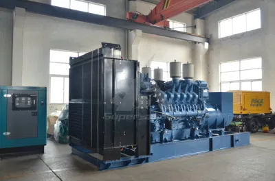 Generatore diesel di alta qualità da 1500 kVA con motore MTU dalla Cina