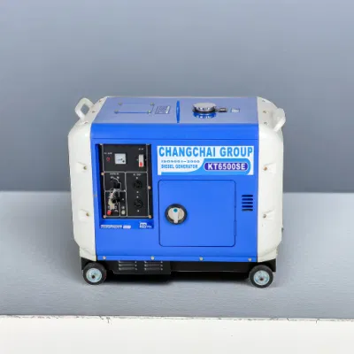  Generatore diesel silenzioso portatile da 5kVA da 5.000 W con CE e ISO9001