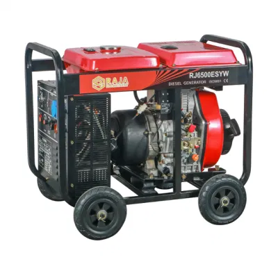 Motore diesel Mchiner raffreddato ad aria 2.2KW generatore professionale di saldatura diesel