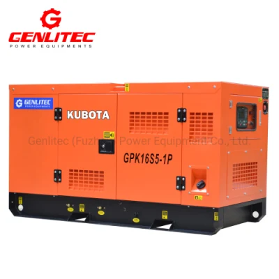 Generatore domestico portatile monofase/trifase Super Silent 10 kVA 12 kVA 15 kVA 20kVA 25kVA 30kVA Kubota Yanmar Isuzu piccolo generatore diesel