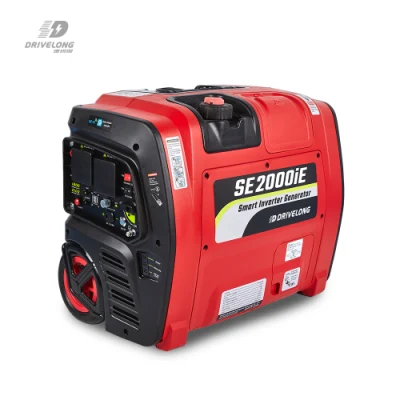 2kw 3 kw raffreddamento ad aria inverter a benzina /Silent Digital Camping Portable Generatore con ruote