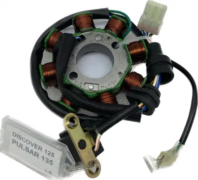  8 poli per Bajaj Rocher 135 Pulsar 135 LS Magneto Parti di ricambio del generatore di bobine dello statore