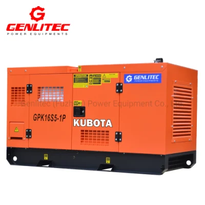 Generatore domestico portatile monofase/trifase Super Silent 10 kVA 12 kVA 15 kVA 20kVA 25kVA 30kVA Kubota Yanmar Isuzu piccolo generatore diesel