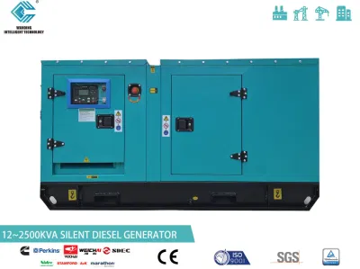 Generatore diesel super silenzioso da 50 kVA 60 KVA in vendita a caldo nuovo Progettazione 50kw 75kw generatori di potenza in vendita