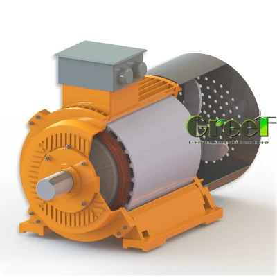  Generatore a magnete permanente a bassa velocità da 10 kw, 50 kw, generatore a turbina eolica