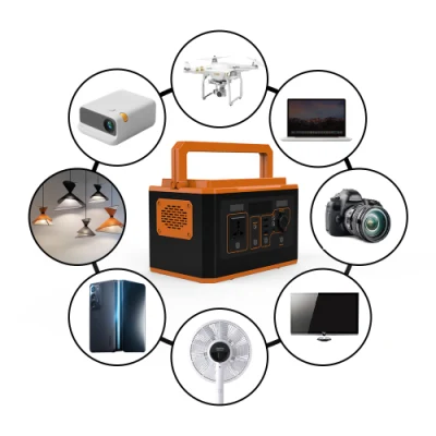  Factory Direct Vendita Campeggio emergenza Outdoor centrale portatile 500W Generatore solare di riserva per alimentatore