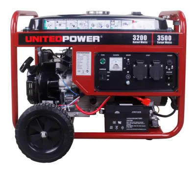 3.2kw 3.2kVA 4kw 4kVA Portable Camping House Backup benzina silenziosa Generatore