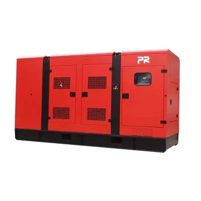  Generatore diesel Cummis personalizzato da 150 kw e 187,5 kVA con 4 cilindri silenziosi Tensione nominale 110 V telaio aperto Super Engine 400 V.