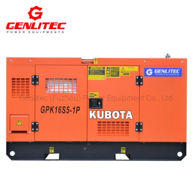 Generatore domestico portatile monofase/trifase Super Silent 10 kVA 12 kVA 15 kVA 20kVA 25kVA 30kVA Kubota Yanmar Isuzu piccolo generatore diesel