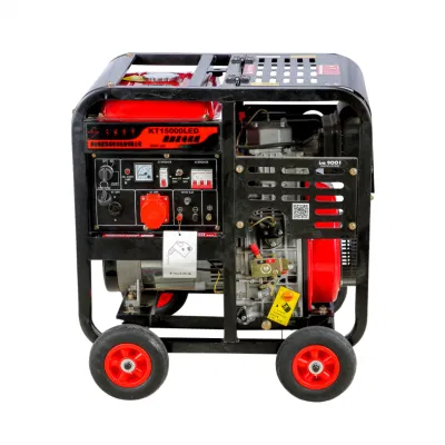  Inverter portatile piccolo generatore diesel elettrico 8kVA 8.5kVA motore 1 Generatore di potenza a magnete permanente trifase singolo