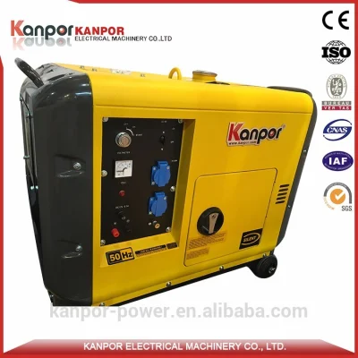 Motore tedesco silenziato trifase omologato CE in fabbrica per la Cina Generatore diesel da 10 kVA