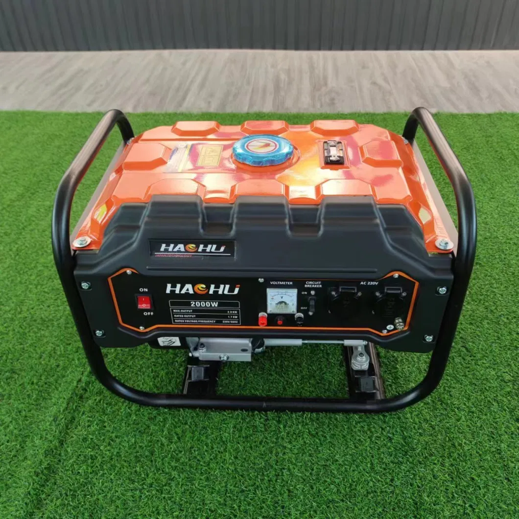 2.0kw 2.5kw 2.8kw 5kw 6kw Copper/Aluminum Wire Silent Portable Petrol Gasoline Generator for Sale