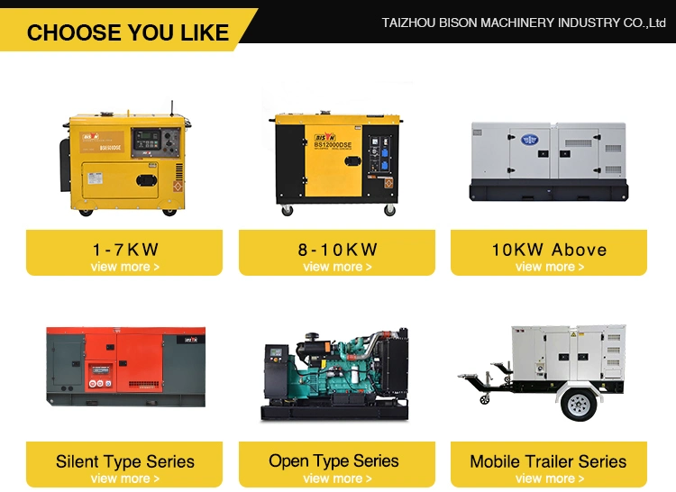 Bison (China) 25 Kw 22kw 20kw 3 Phase Diesel Generator with Changchai Engine