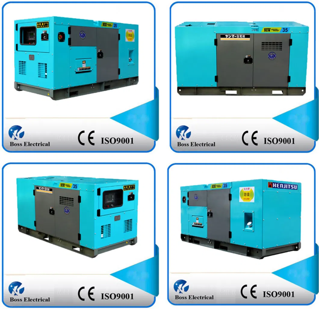 50Hz 60Hz 220V 400V 30kVA 50kVA 80kVA 100kVA Rated Power Super Silent FAW Cummins Ricardo Weifang Yangdong Sdec Open Silent Diesel Generator