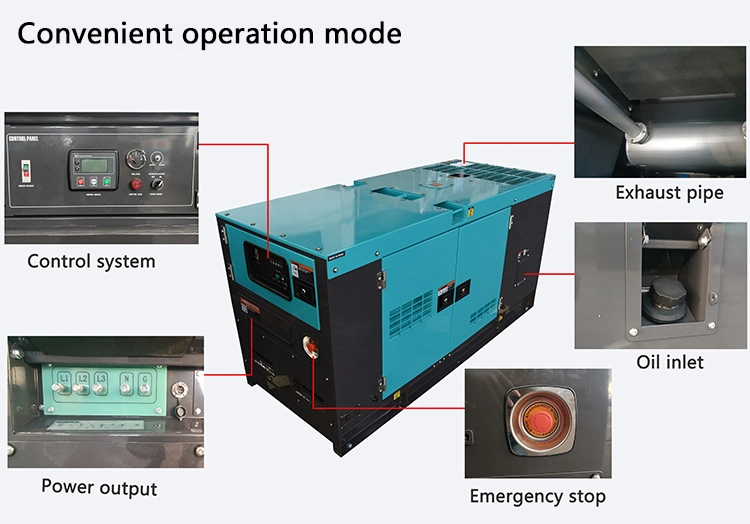 80 Kw Super Silent Diesel Generator with Cum Mins Engine 100 kVA Electric Genset