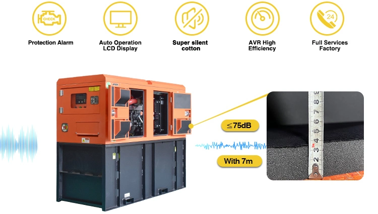 Bison (China) 25 Kw 22kw 20kw 3 Phase Diesel Generator with Changchai Engine