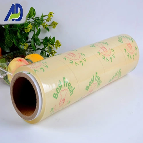 Soft Hardness Moisture Proof Feature Transparent PVC Cling Film