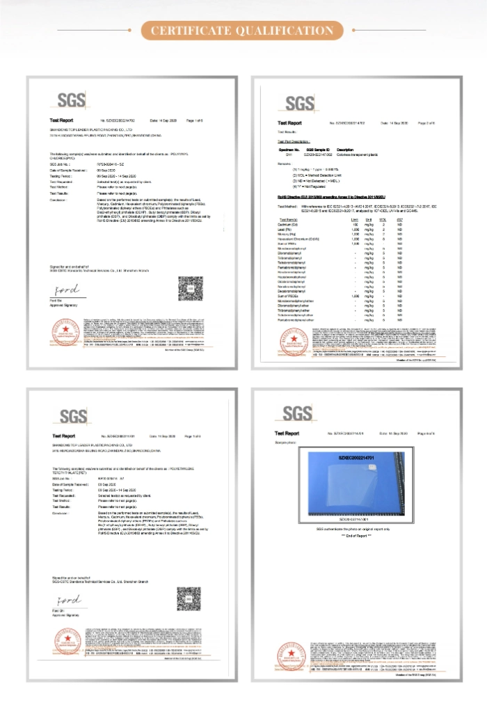 Iml PP Lid Sheet PP Tray Sheet