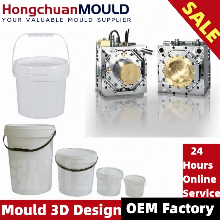 Plastic Paint Mould Oil Barrel Mold Plastic Oil Pail Moling Molds