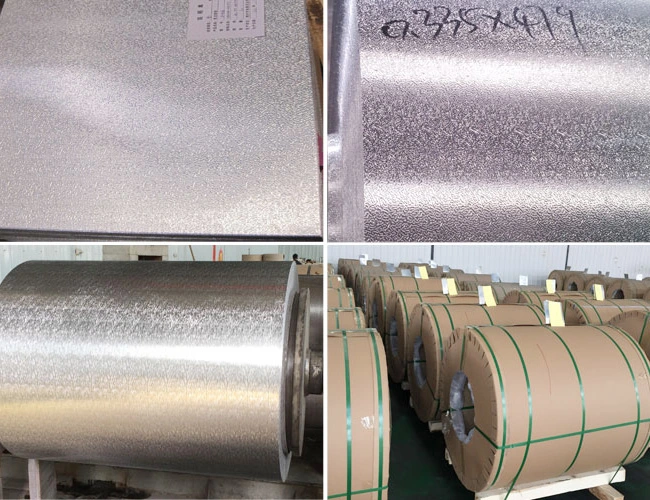 Color Coated Embossed Aluminum Coils Aluminium Foil for ACP