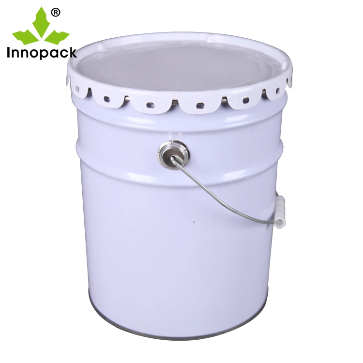 18 Liter Round Chemical Paint Bucket with Lid