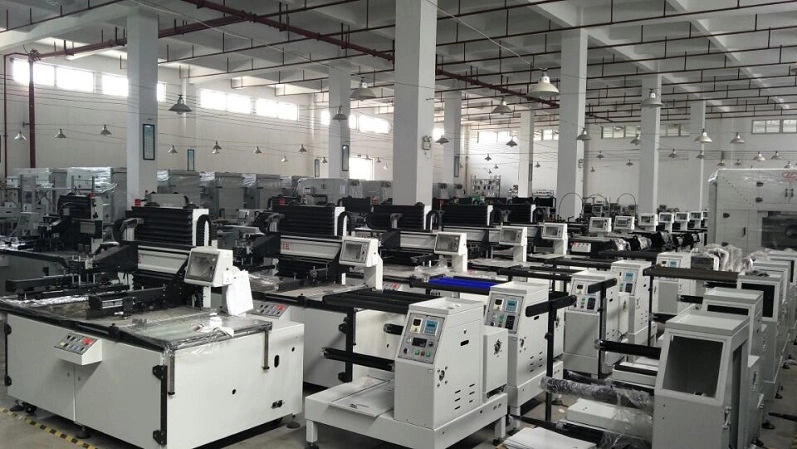 Multicolors Clothing Label Automatic Screen Printing Machine