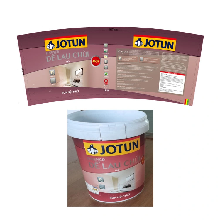 High Quality in Mould Label for Paint Bucket