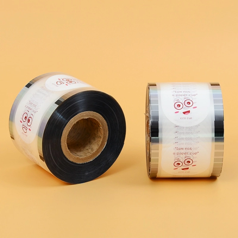 OEM Bubble Tea Cup Seal Film Roll Plastic Sealing PP Sealing Film