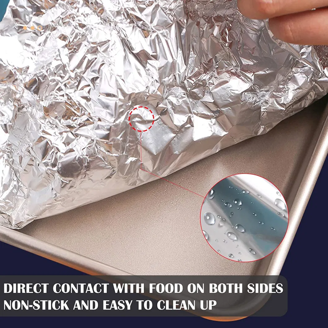 Precut Customized Aluminum Foil Paper for Food Packaging