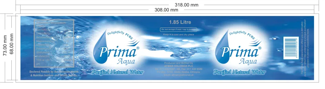Food Grade PVC Shrink Sleeve Label for Sale