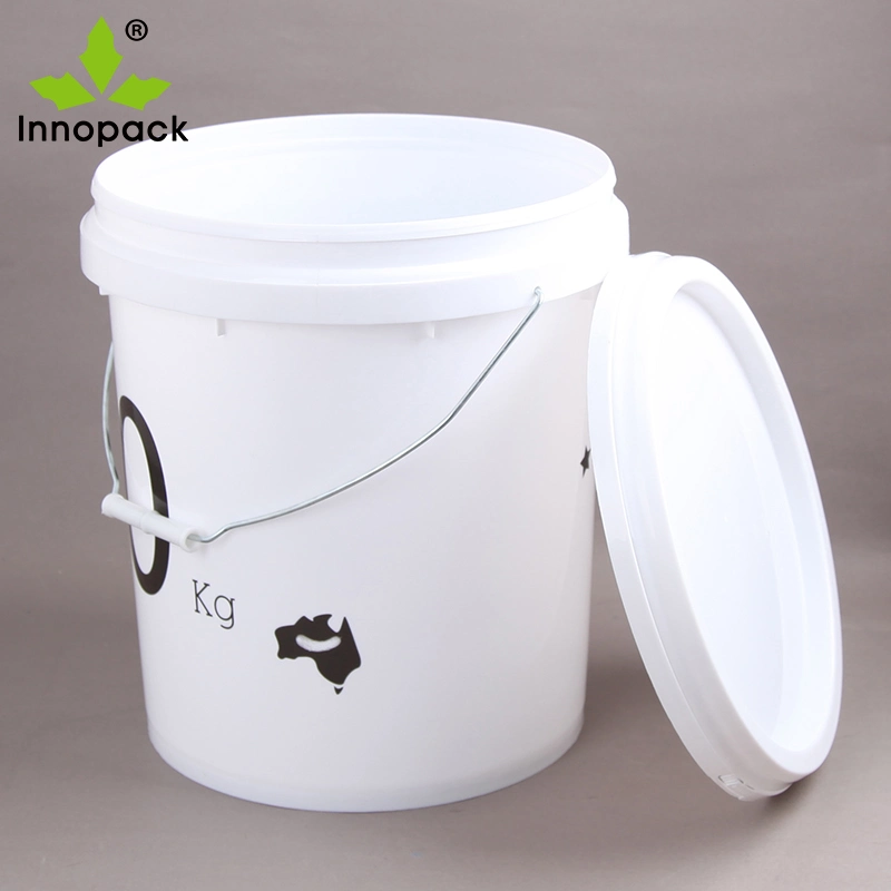 20L Food Grade Plastic Buckets with Lid and Handle