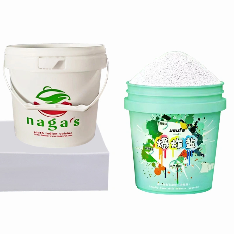 Iml Large Volume 20L 25L Food Grade 5 Gallon 6 Gallon Plastic Bucket with Handle Paint Plastic for Industrial