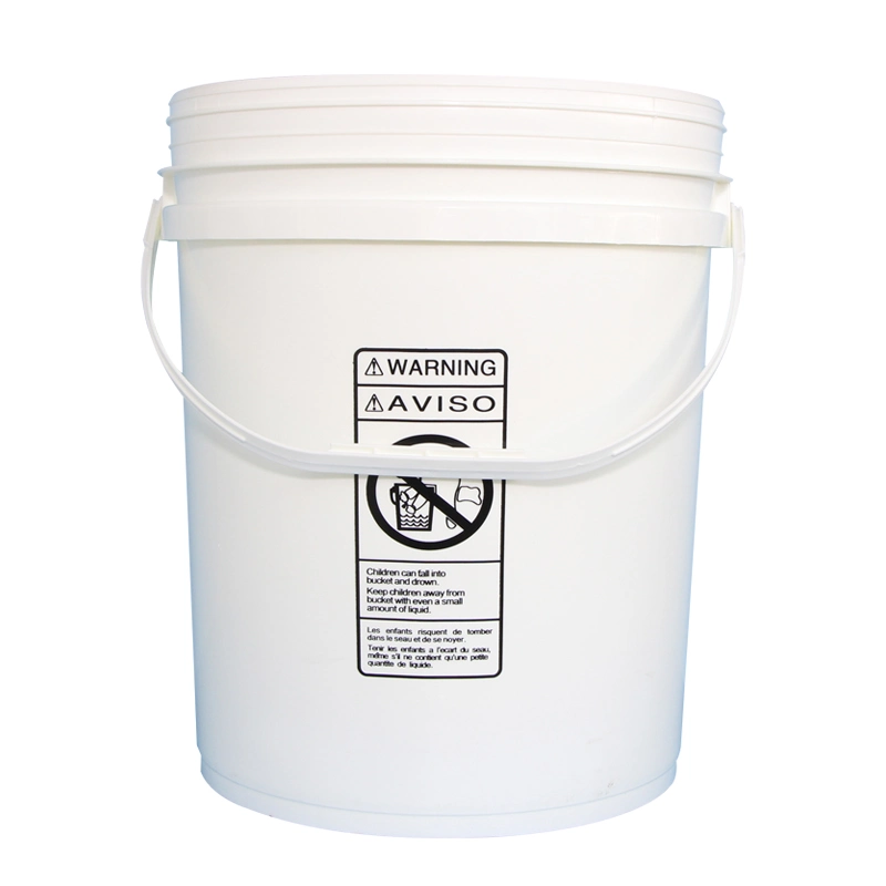 Iml Large Volume 20L 25L Food Grade 5 Gallon 6 Gallon Plastic Bucket with Handle Paint Plastic for Industrial