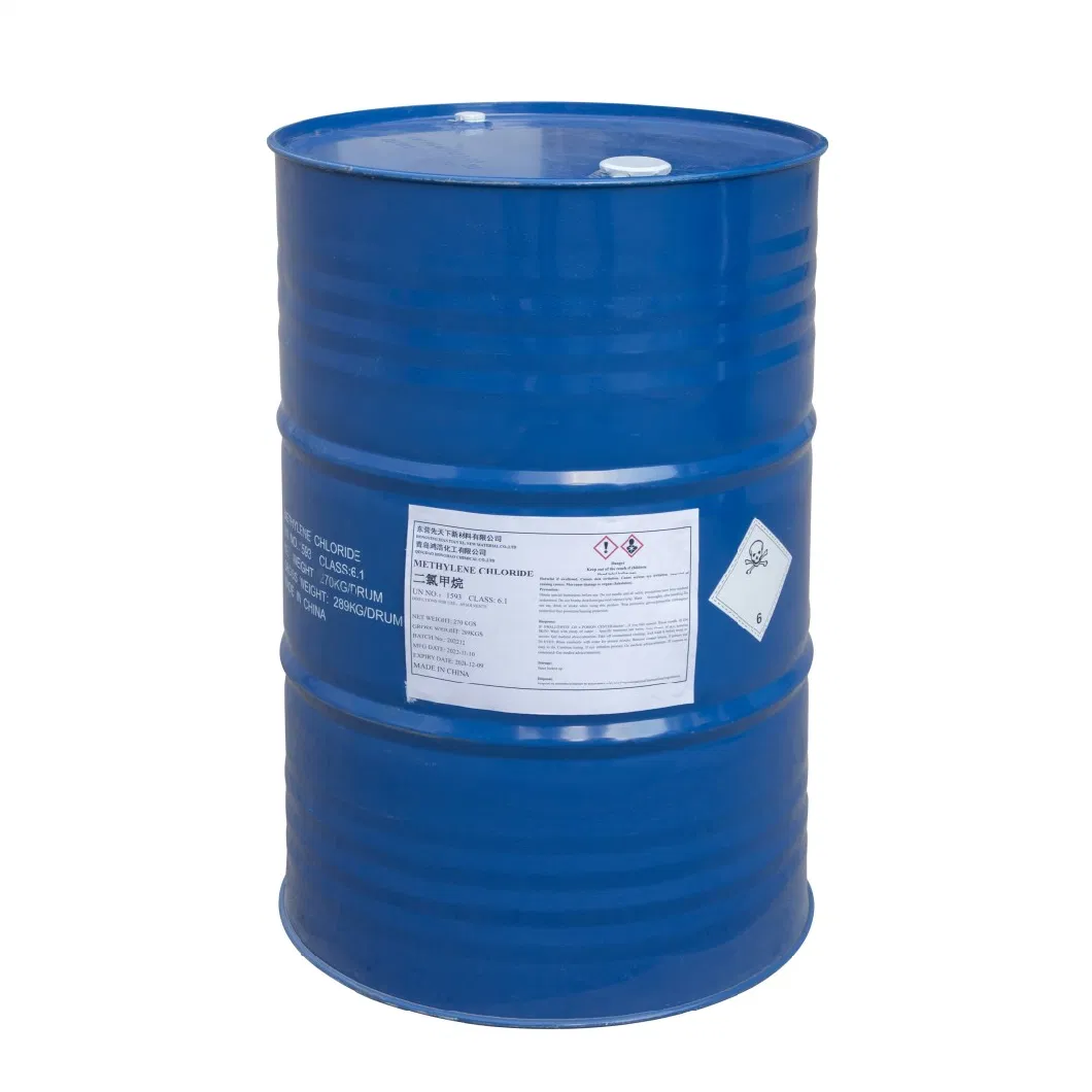 Dichloromethane (DCM) for Mold Release, Degreasing Agent Jinling Un1593 CAS75-09-2 HS290312