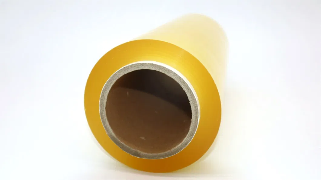 Food Grade Jumbo Roll Printed Moisture Proof Customized Soft PVC Cling Film