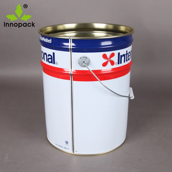 Wholesale Chemical Use Metal Tin Bucket with Spout Lid