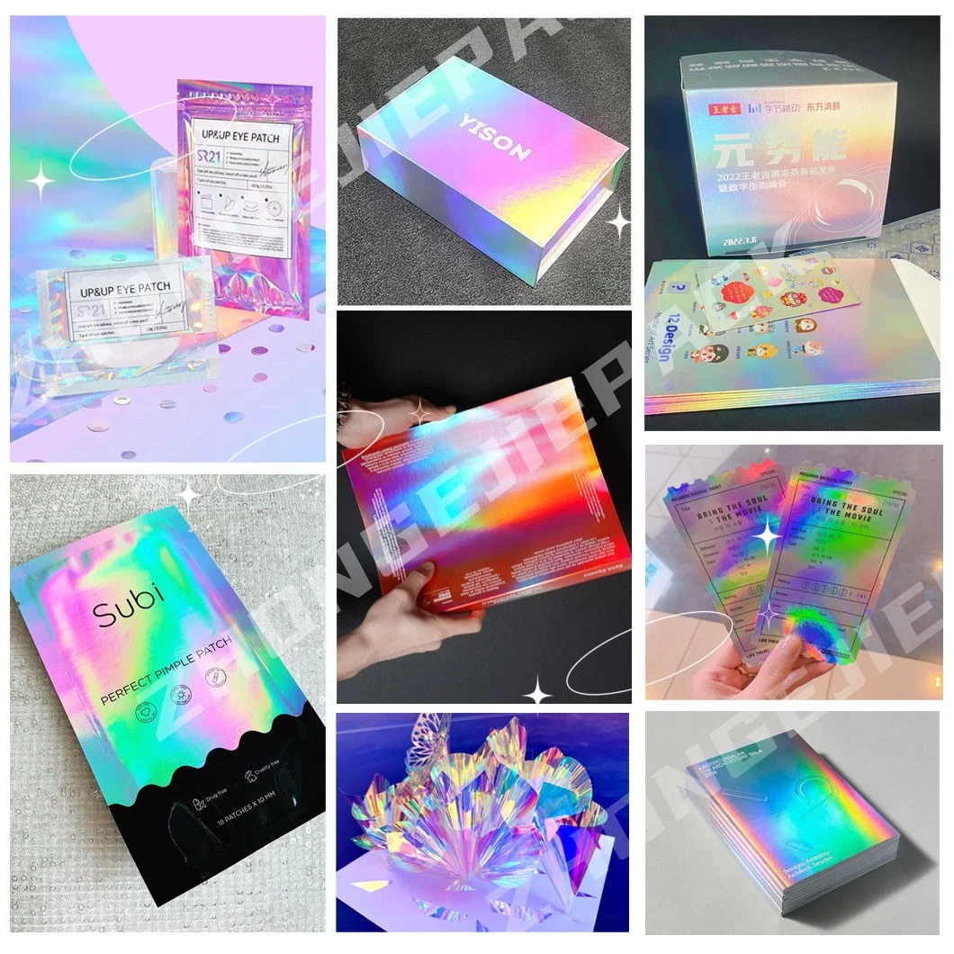 Holographic Laser Heat Transfer Film