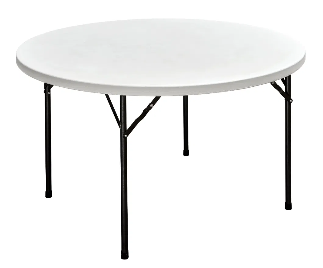 Plastic Folding Round Wedding Party Outdoor Dining Table