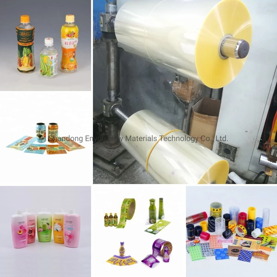 China Manufacturer PVC Shrink Film Label for Shrink Sleeves Printing