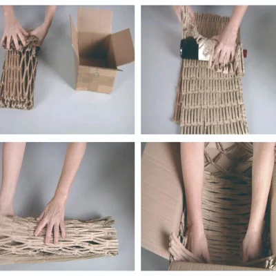 3 to 1 After-Sales Service Cushion Making Cardboard Pad Expanding Carton Cutting Machine