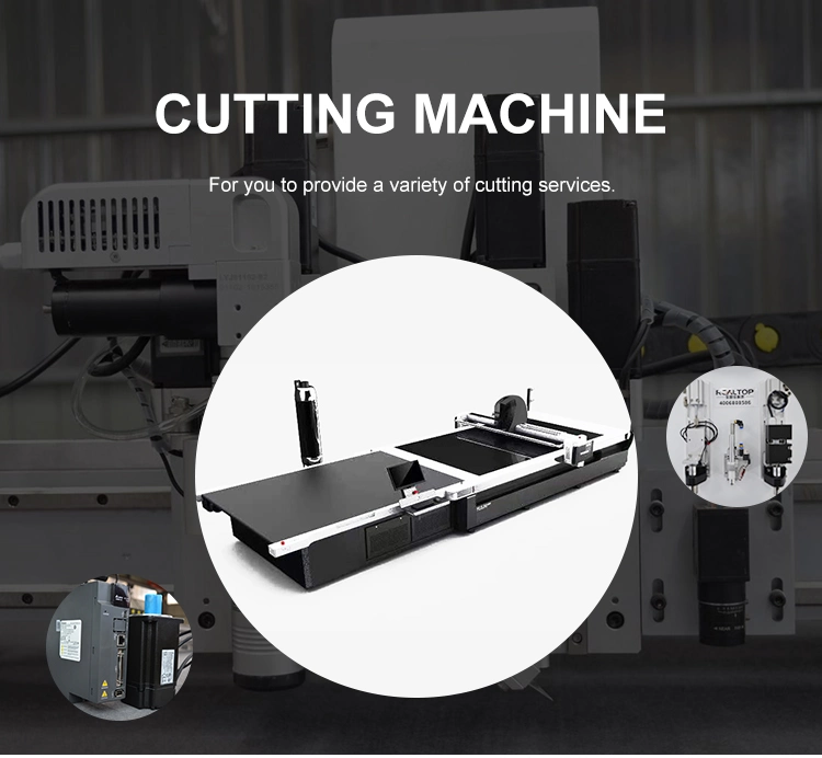 CNC Automatic Clothes Box Foam Board Cutter Gasket Sticker Heavy Duty Cardboard Carbon Fiber Cutters Cutting Machine