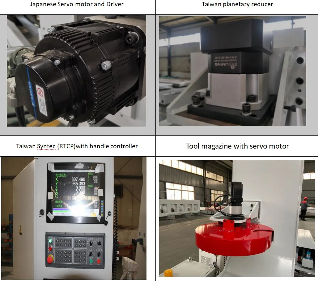 5 Axis CNC Router Wood Aluminum Pattern Processing Machine 5 Axis Machine