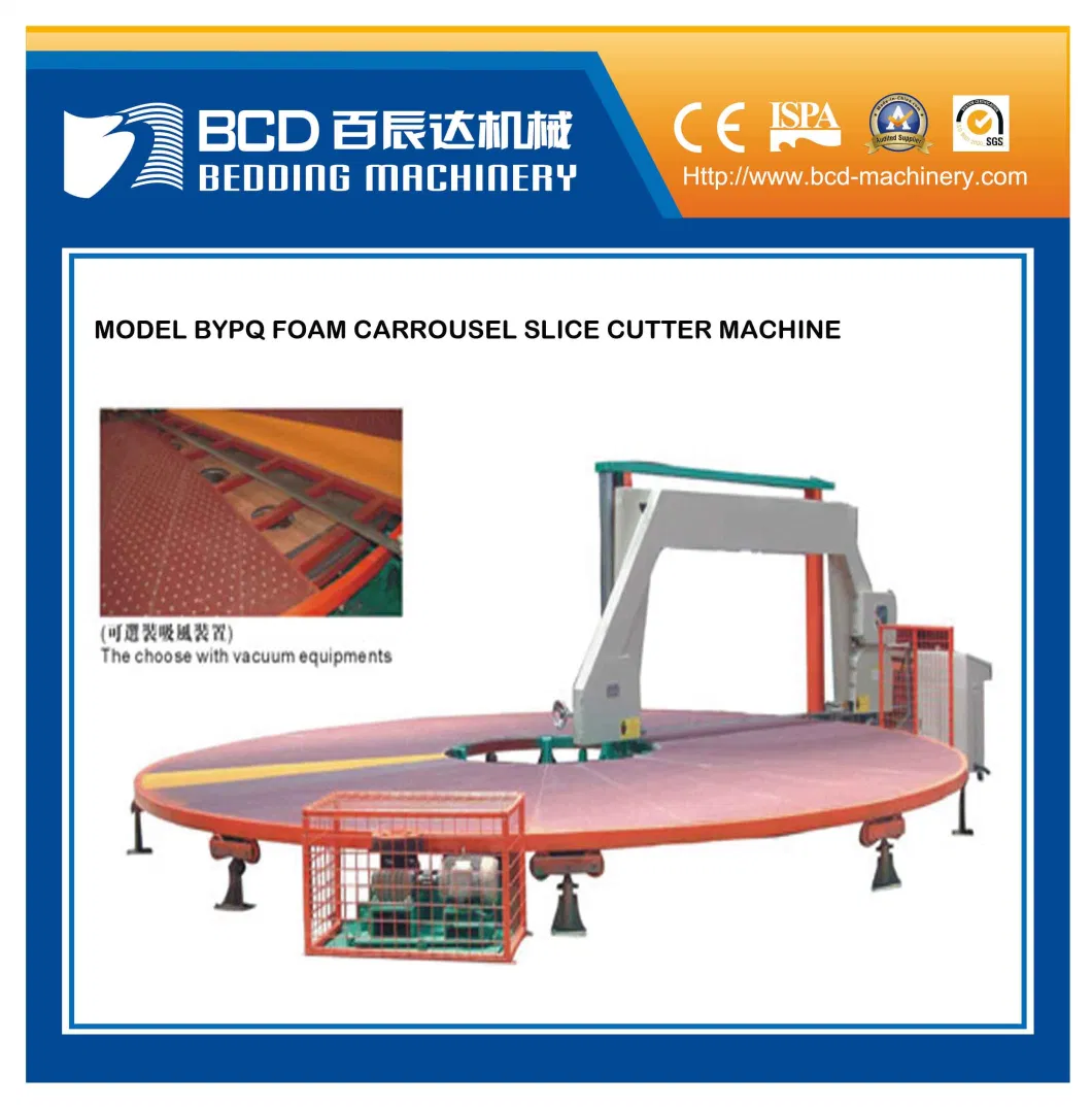 Mattress Foam Carrusel Slicing Cutter Machine