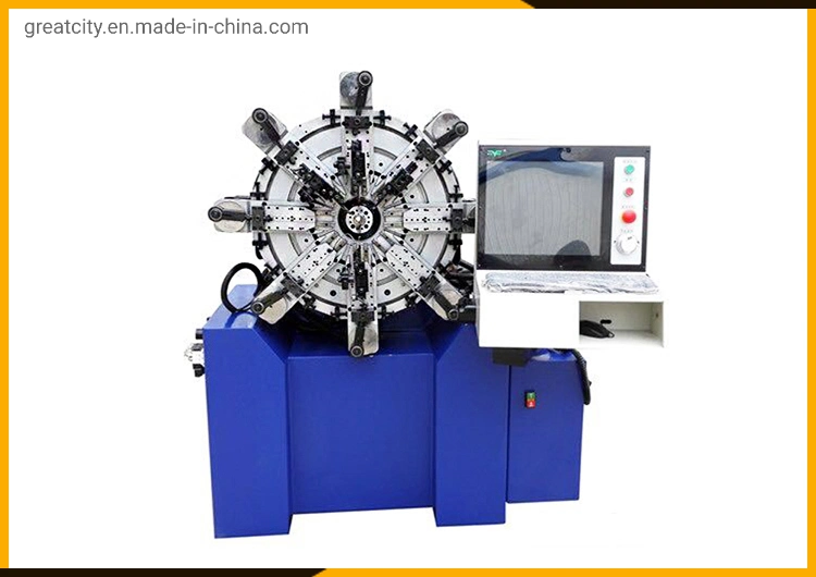 S-Shape Zigzag Sofa Spring Coiling Cutting Making Machine