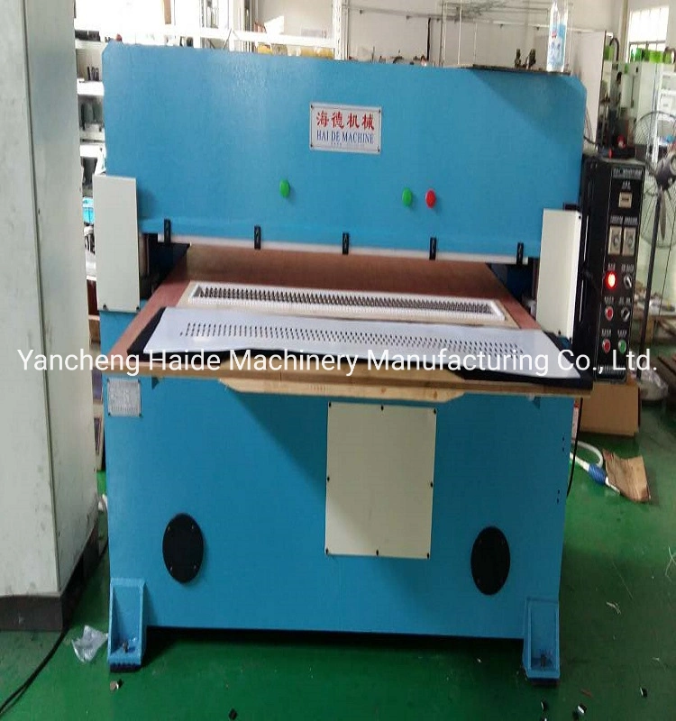 Four Column Latex Foam Sheet Press Cutting Machine