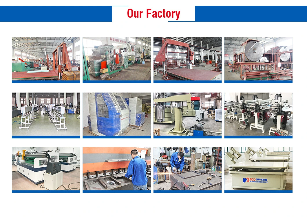 Model Bypq Foam Sponge Carrusel Slicing Cutter Machine