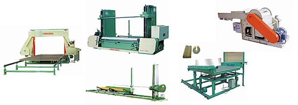 Model Lq Foam Vertical Cutting Machine