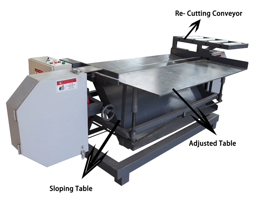 CE Approved Horizontal Wood Pallet Splitting Cutting Dismantling Machine