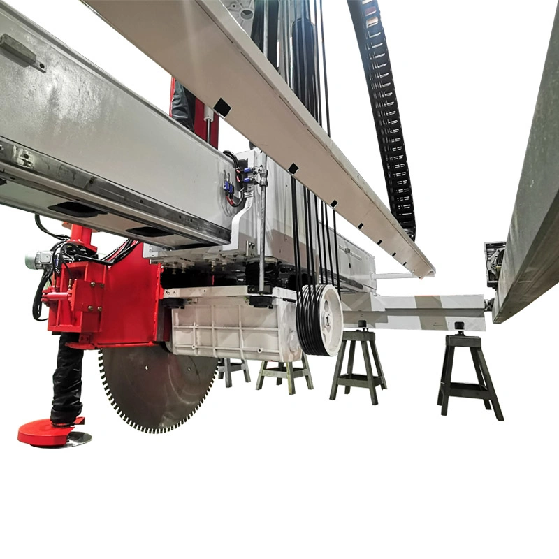 Hualong Machinery Hlqy-1600h Siemens PLC Granite Disc Granite Bridge Saw Horizontal Blade Marble Block Cutter for Cutting to Slabs