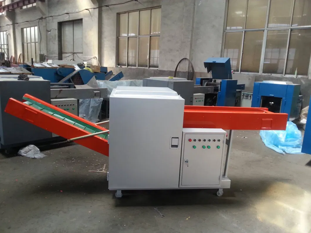 Double Cutting Machine Vertical Cut Type, for Cut Textile Waste, Fabric, Yarn Fabric Waste Recycling Machine